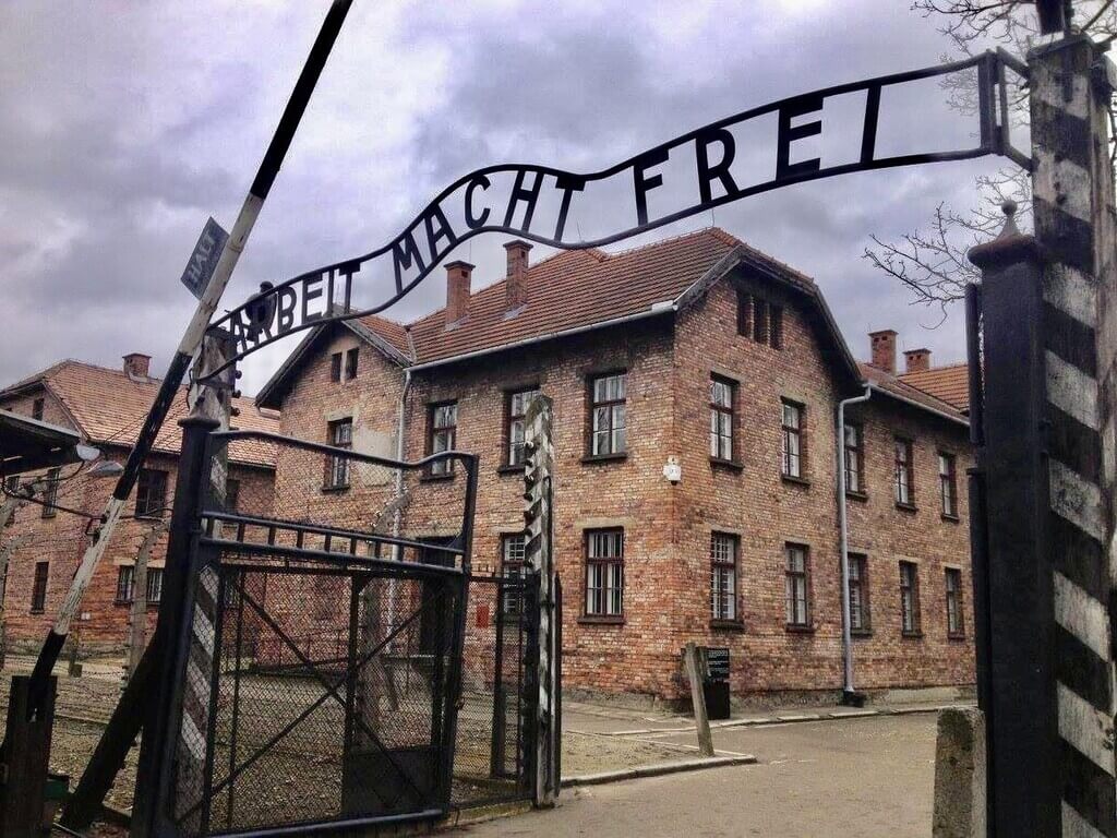 Entrada a Auschwitz