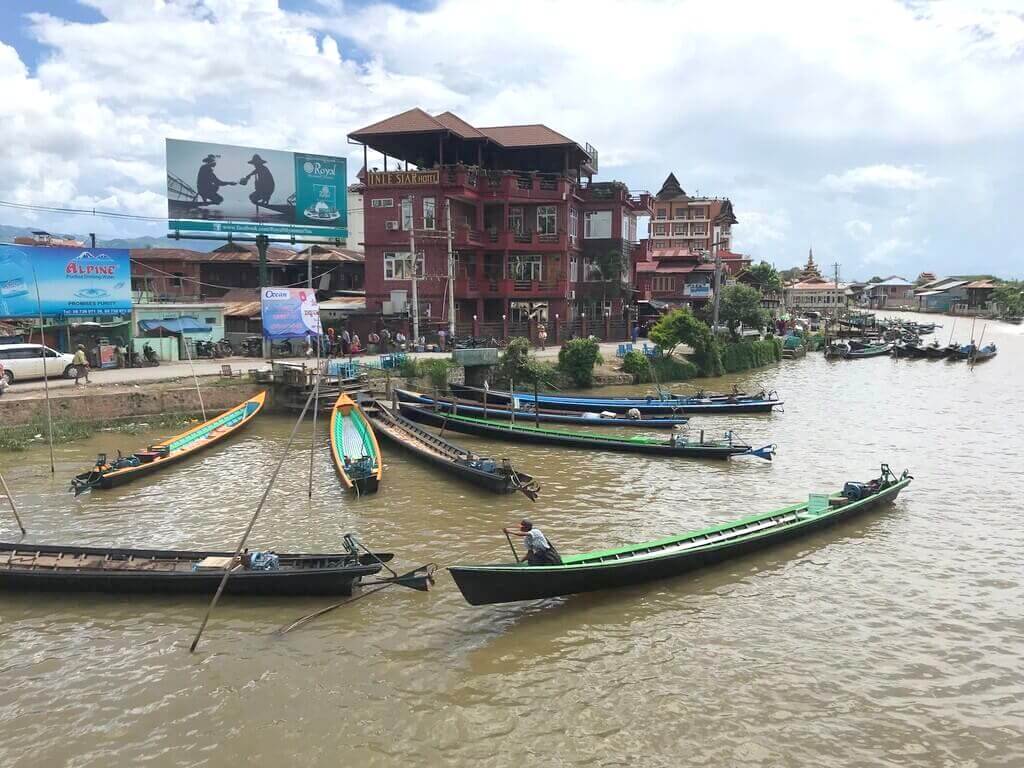 Embarcadero de Nyaung Shwe