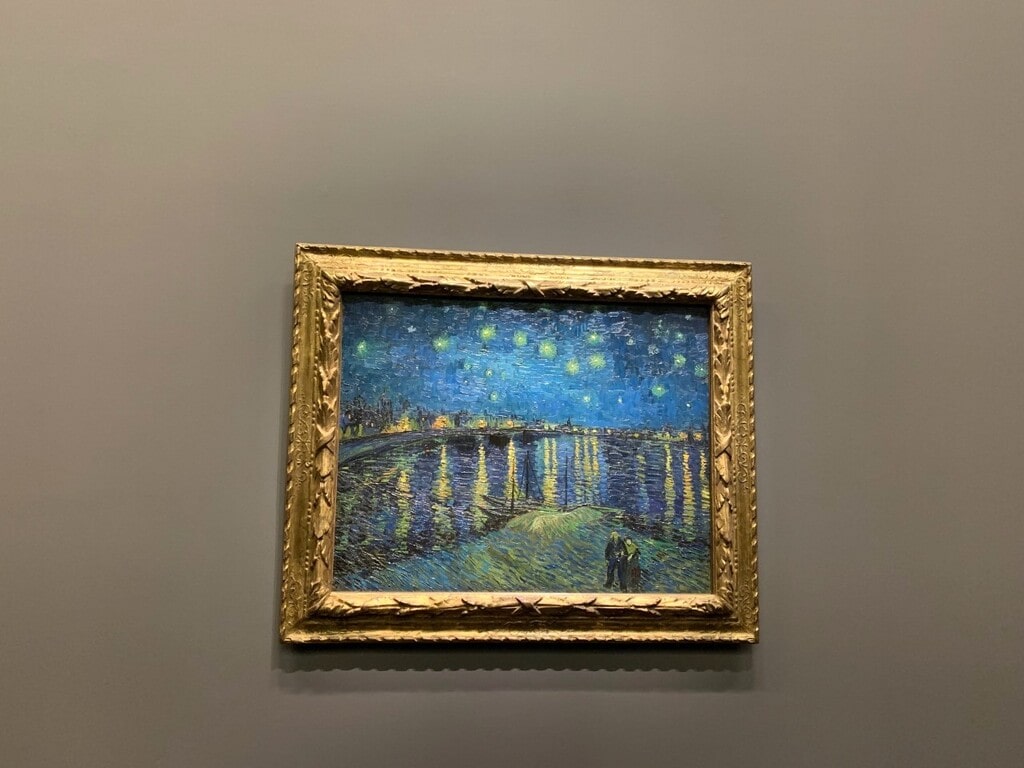 Noche estrellada sobre el Ródano (Van Gogh)