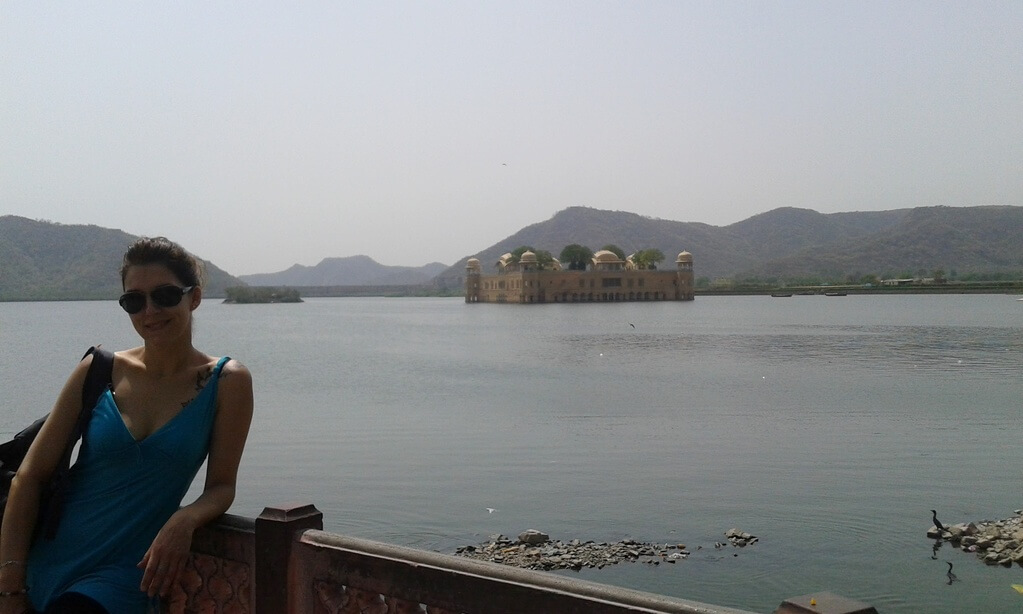 Jal Mahal al atardecer