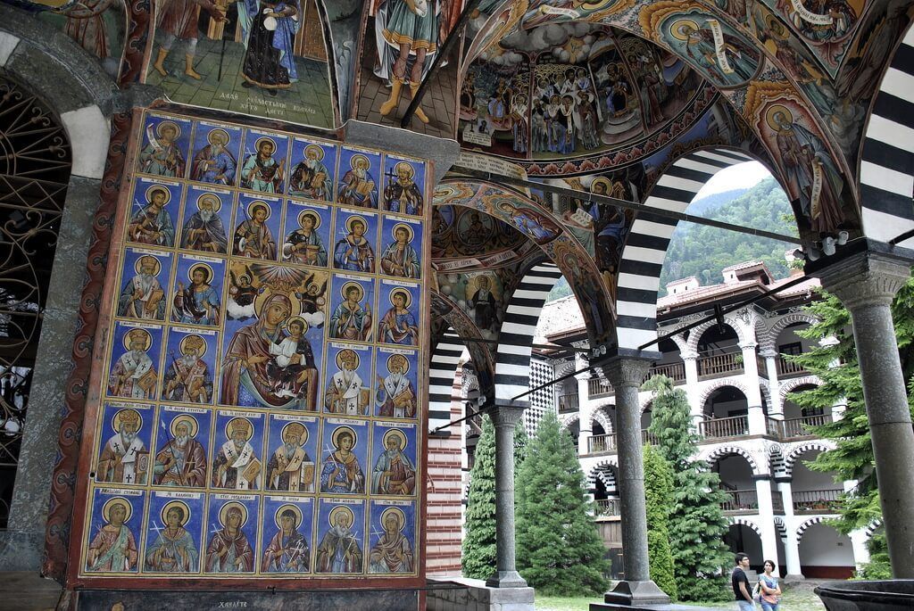 Interior Monasterio de rila