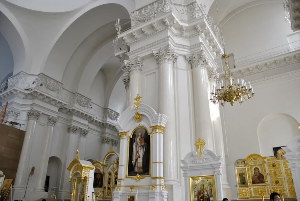 Interior Catedral de Smolny