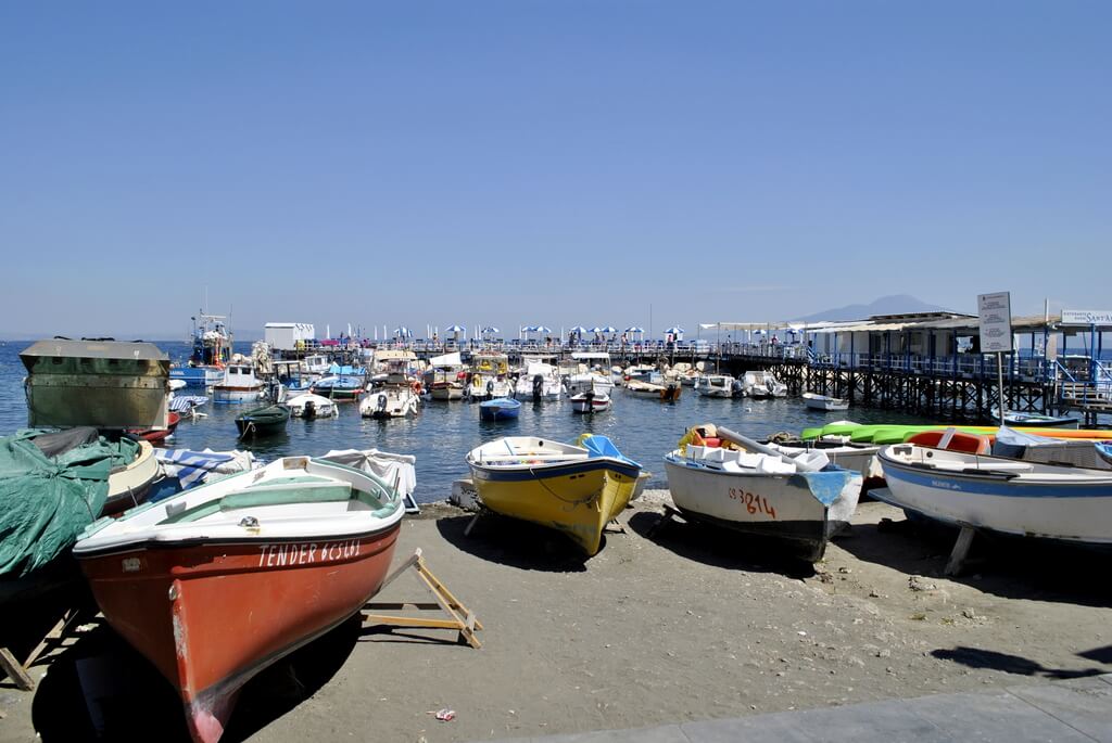 Puerto pesquero de Sorrento