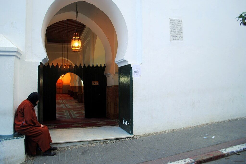 Mezquita. Medina de Tánger