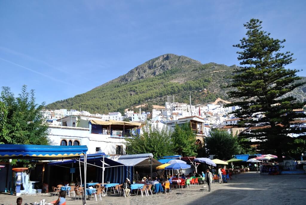 Cafés y restaurantes de la plaza