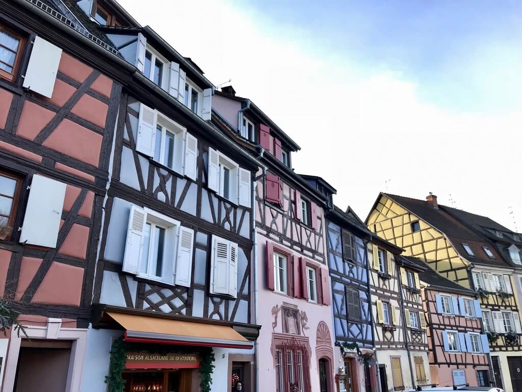 casas de colores en Colmar