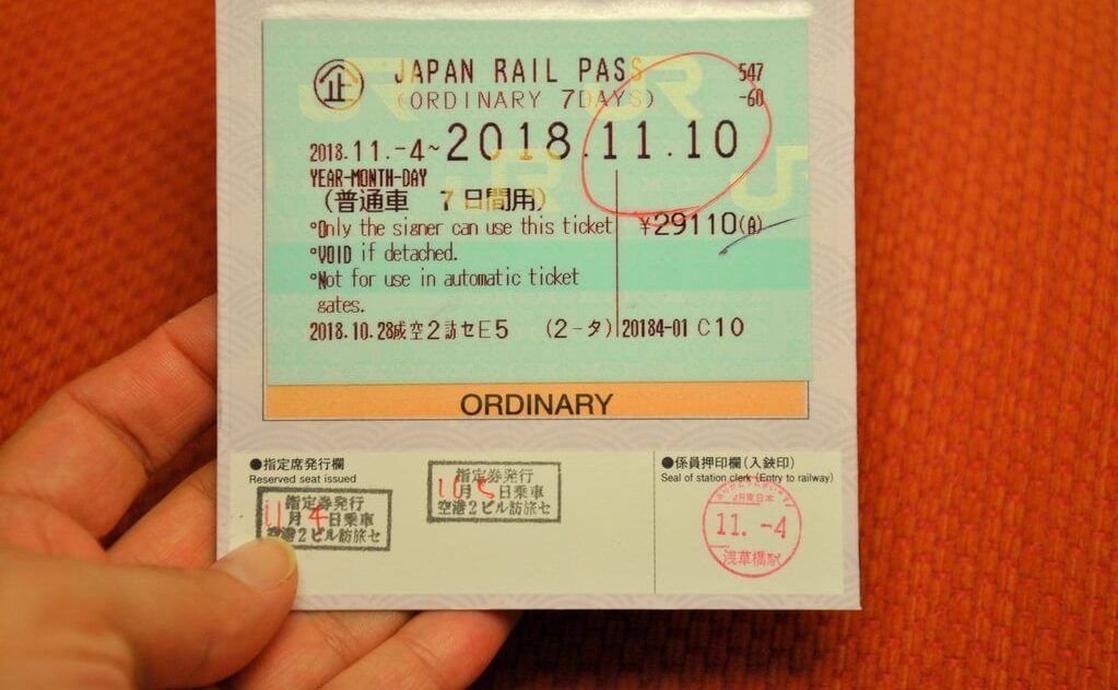 Japan Rail Pass