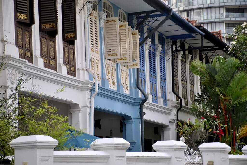 barrio colonial de Singapur