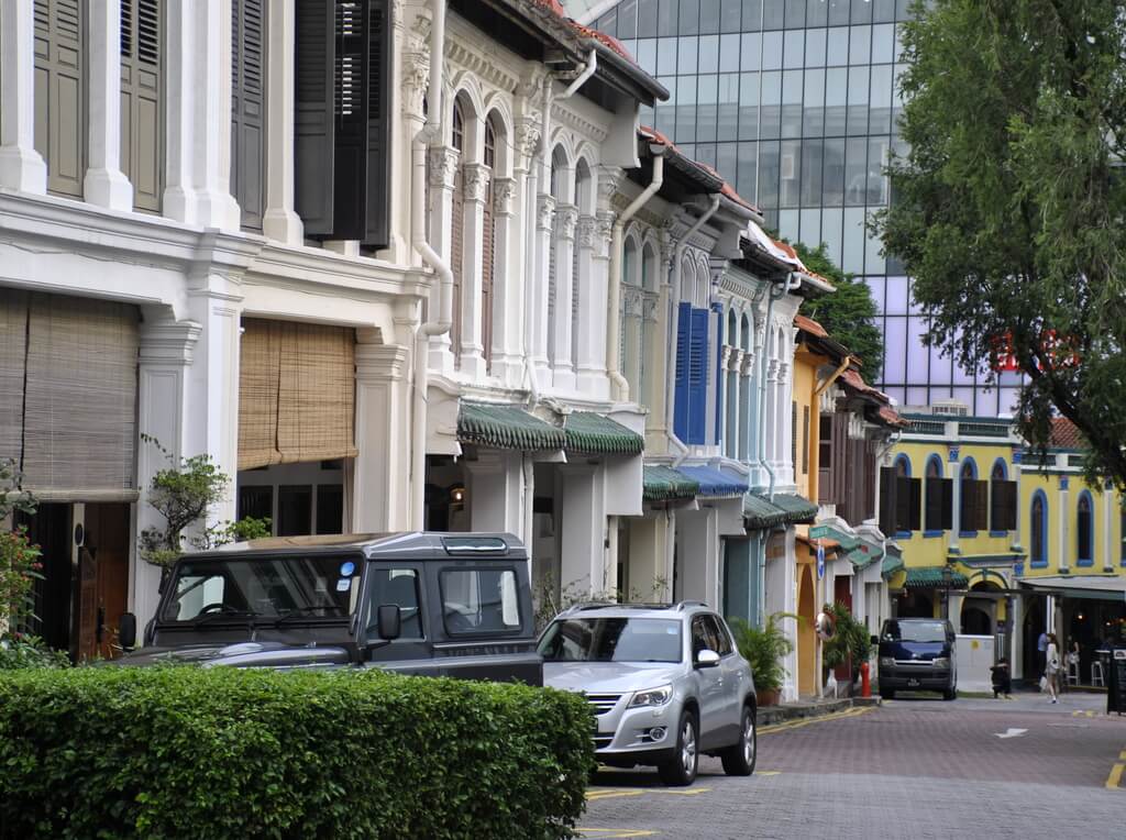barrio colonial de singapur