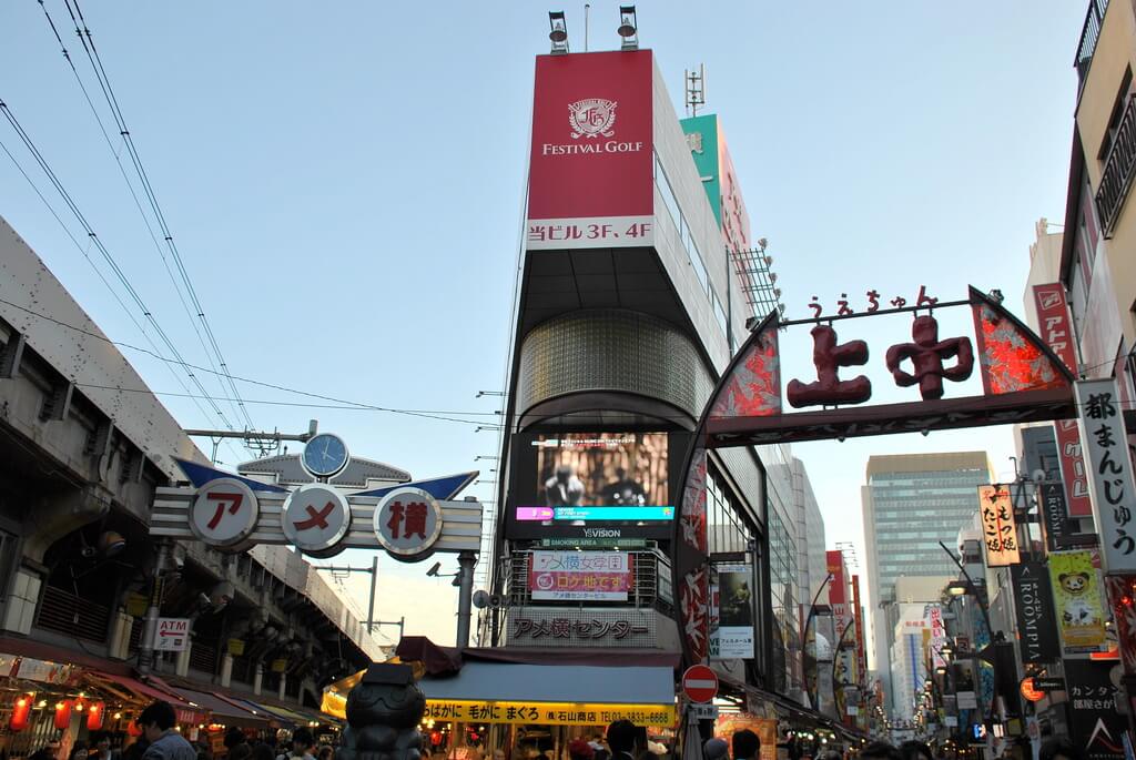 Entrada a Ameyoko Market