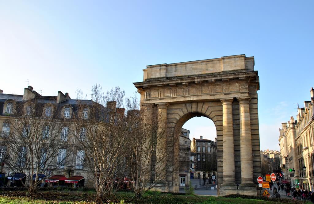 Puerta Borgoña, Burdeos