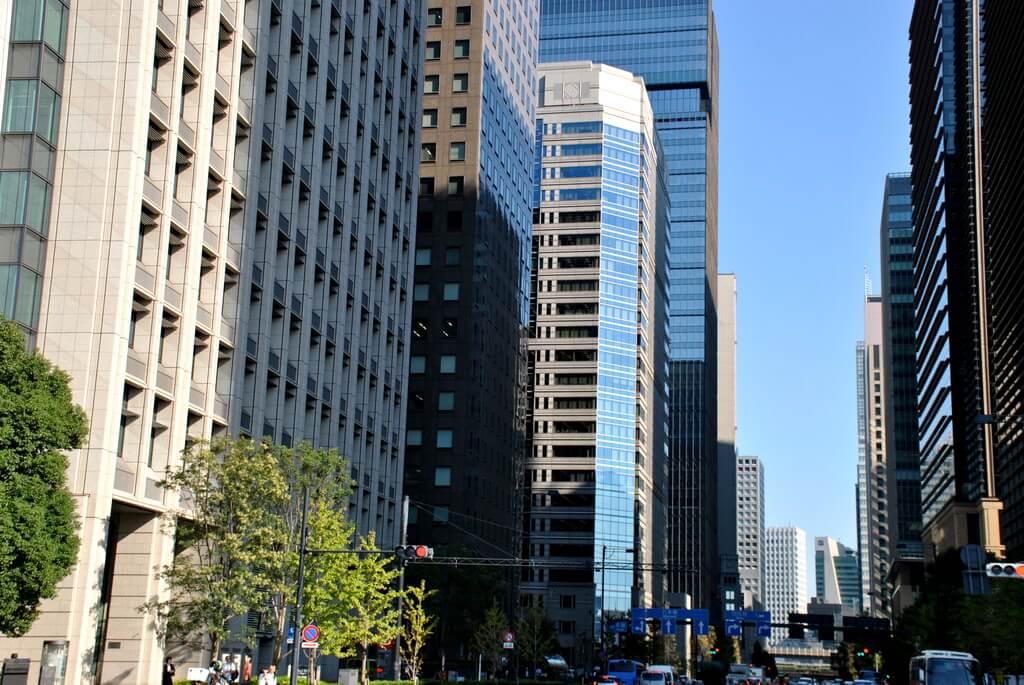 Marunouchi, distrito financiero de Tokio