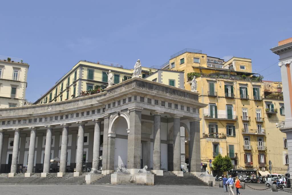 plaza del Plebiscito, Nápoles