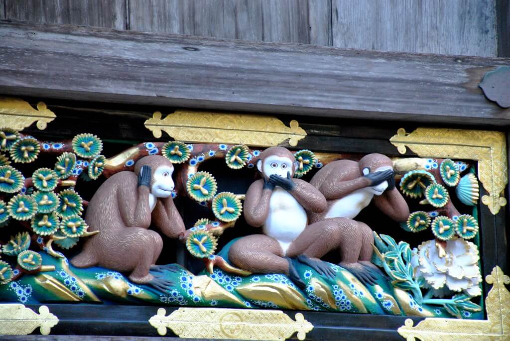 Los tres macacos del Santuario Toshogu