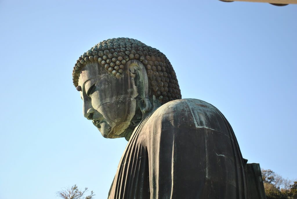 Detalle del Gran Buda de Kamakura