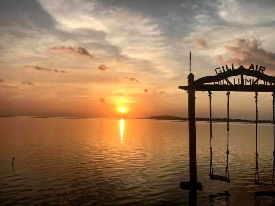 Atardecer en Gili Air