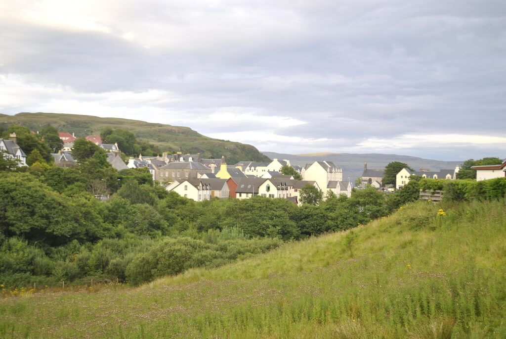 Portree desde nuestro alojamiento