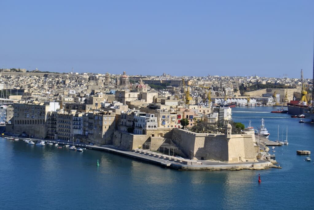 Senglea desde La Valeta