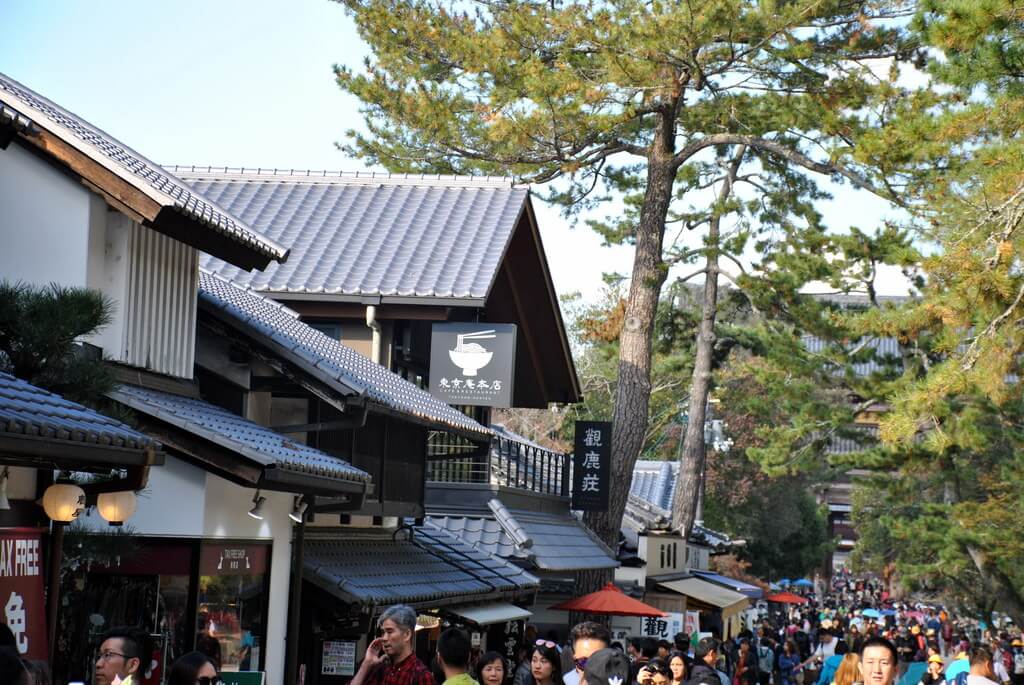 Accediendo a Nara Park