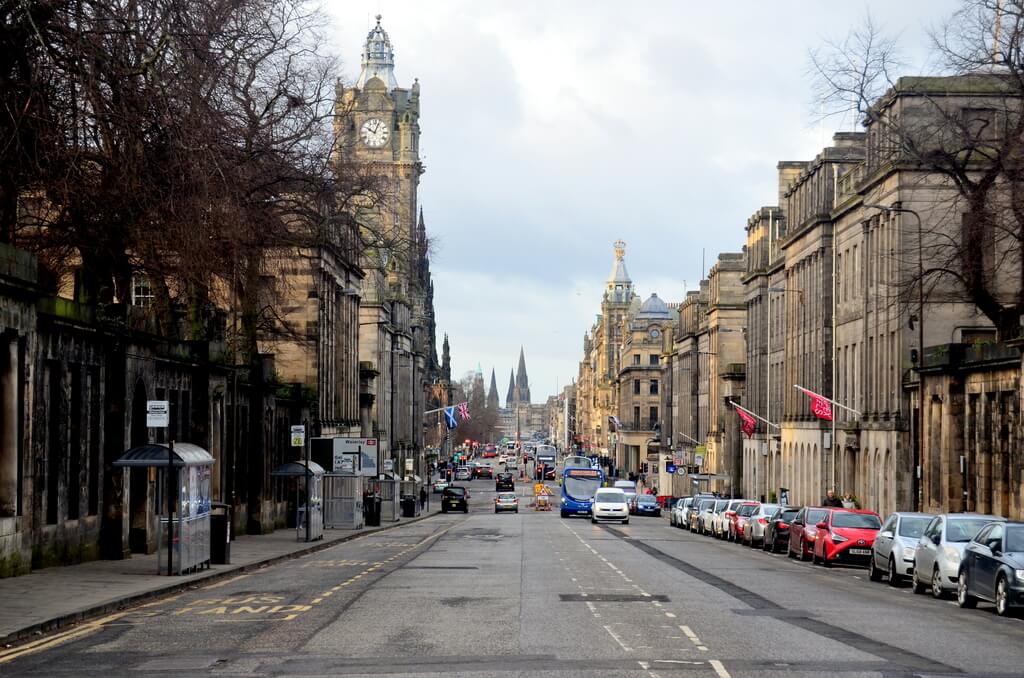 Princess Street, edimburgo