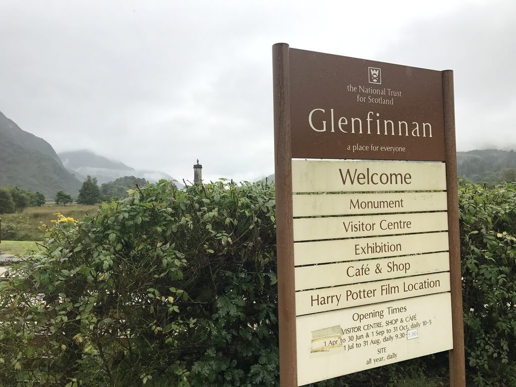 centro de visitantes de Glenfinnan