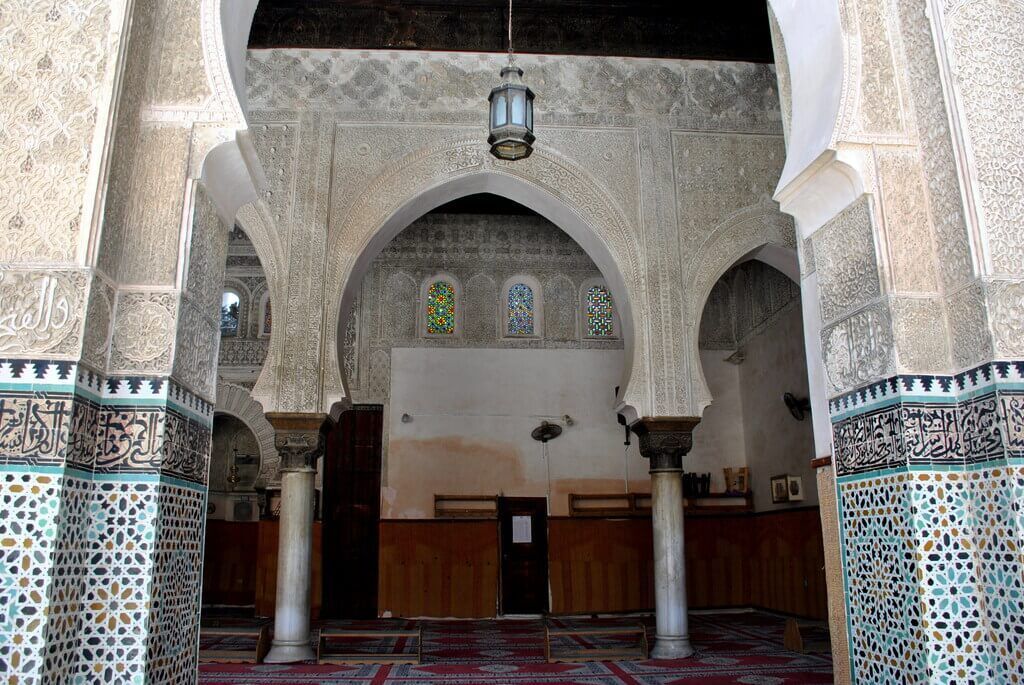 Interior Madrasa Bou Inania