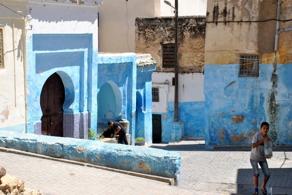 Una calle cualquiera de Fez- El Jedid