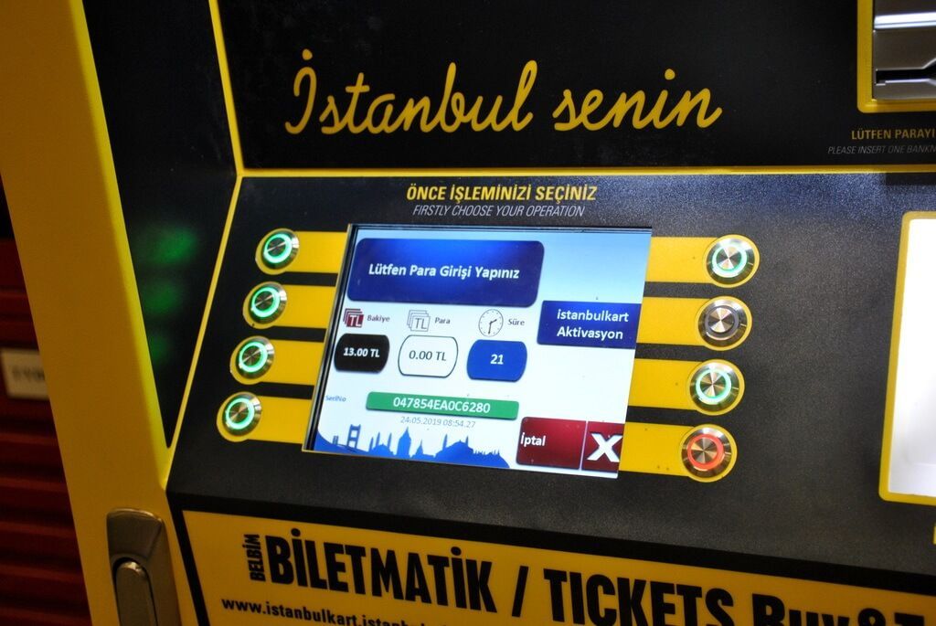cómo usar la Istanbulkart