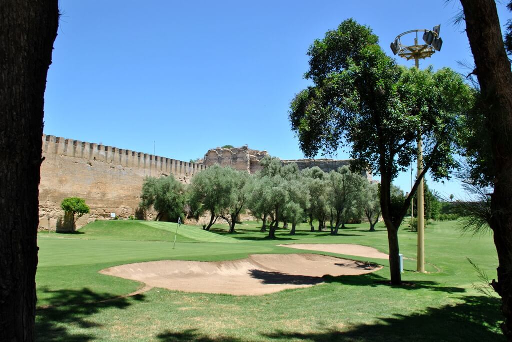 Jardines de Golf del Palacio Real de Meknes