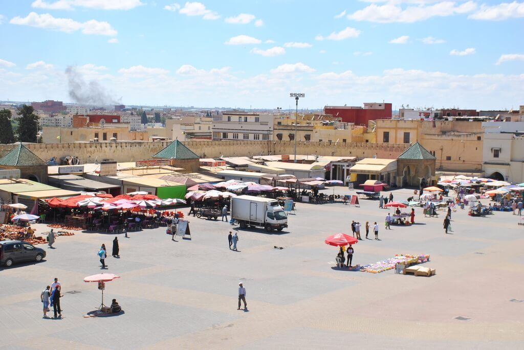 Panorámica general de la Plaza El-Hedim