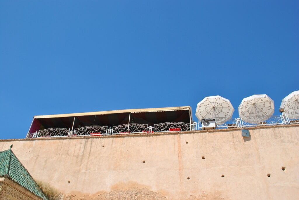 Terraza del Pavillon des Idrissides