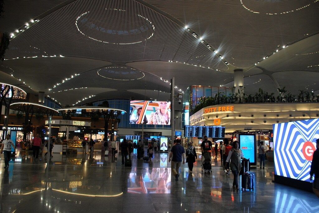 Interior Aeropuerto de Estambul