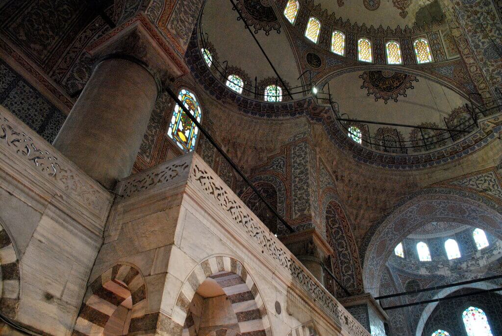 Interior Mezquita Azul