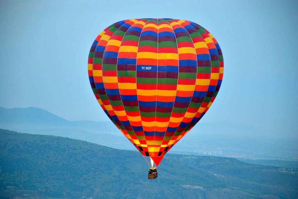 volar en globo en Capadocia