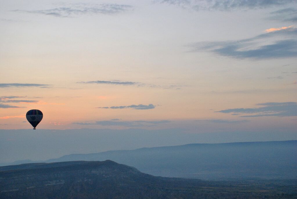 volar en globo en capadocia