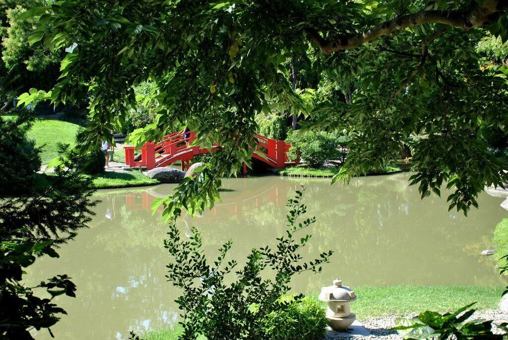 el jardín japonés de Toulouse