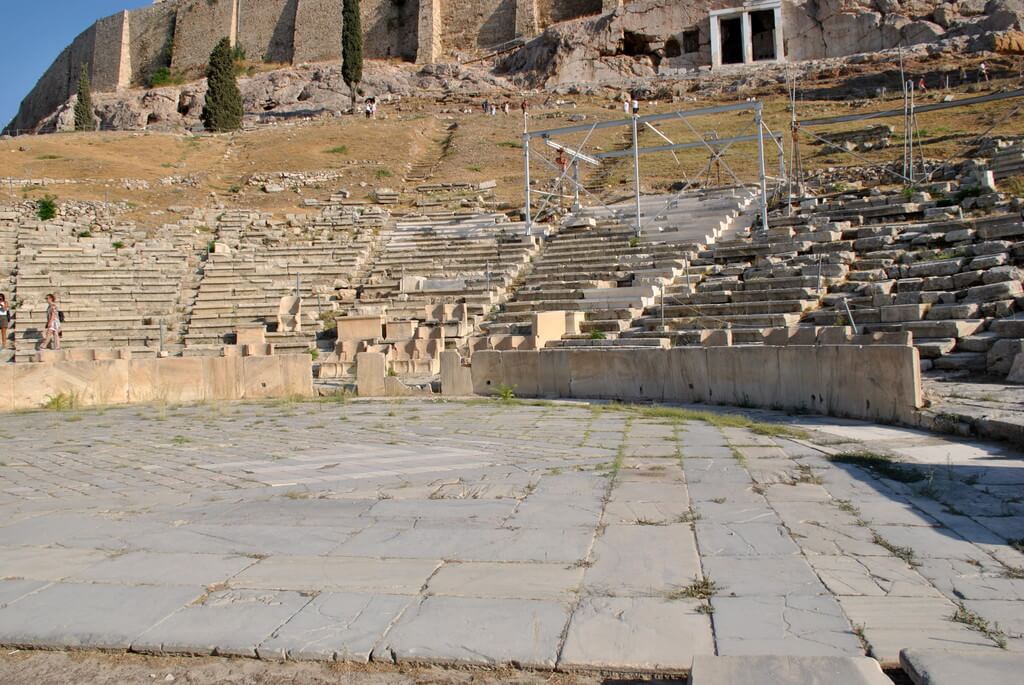 Gradas del Teatro de Dionisio