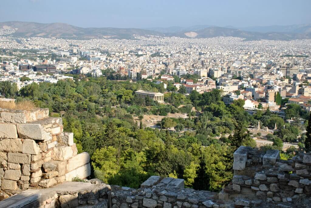 mejores miradores de Atenas