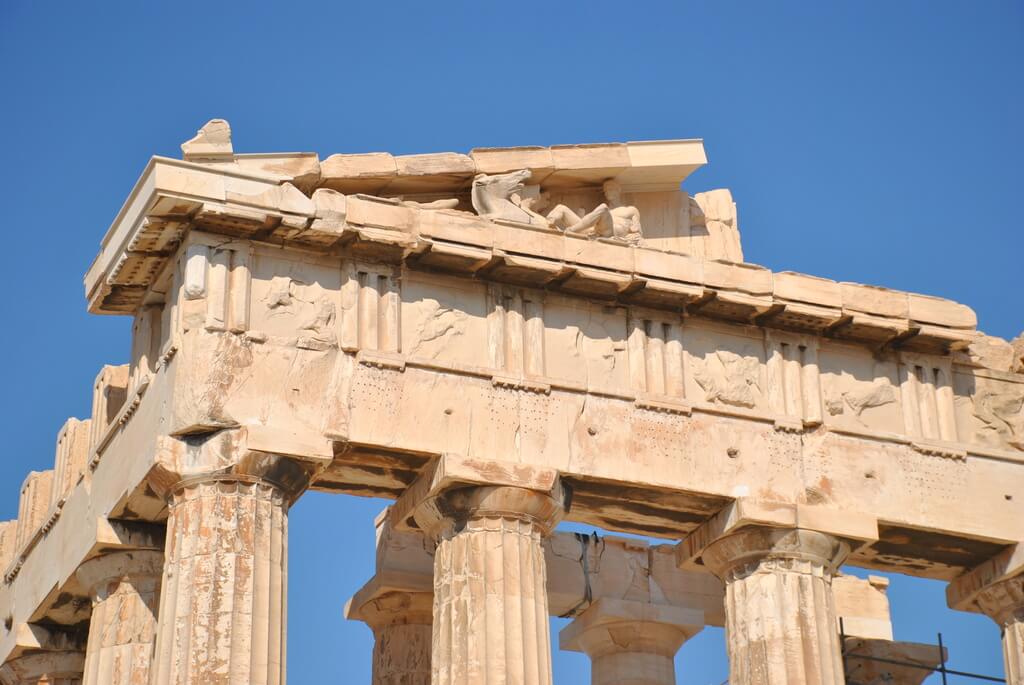Detalle del friso del Partenón