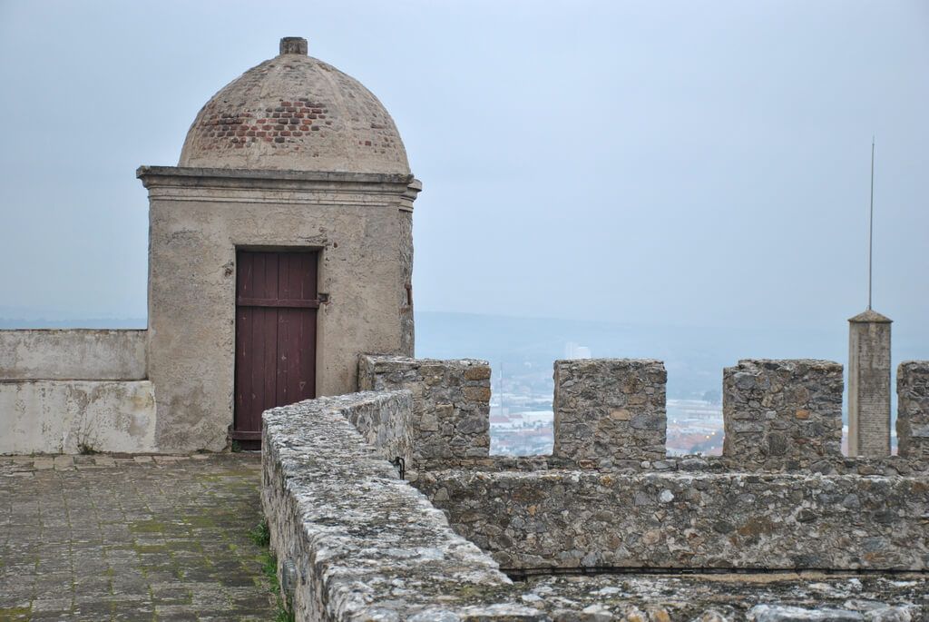 Recorriendo el interior del Castillo de Elvas