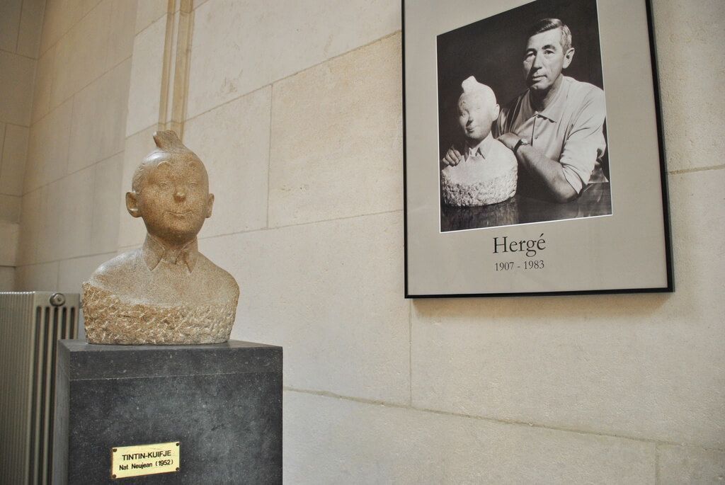 Tintín y su creador, Hergé