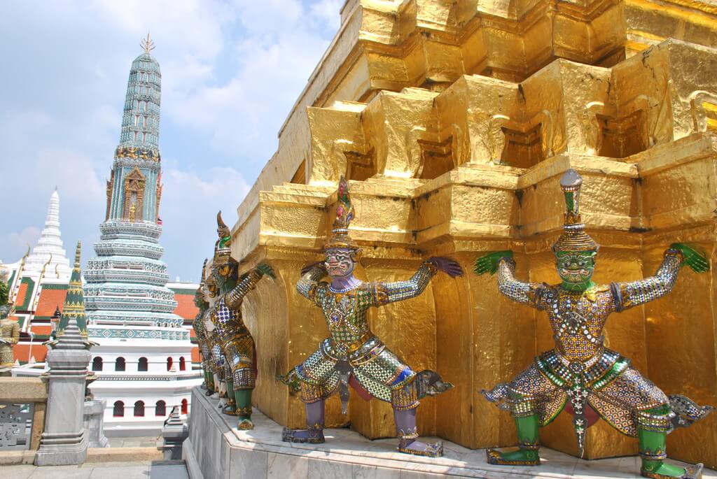 decoración gran palacio de Bangkok