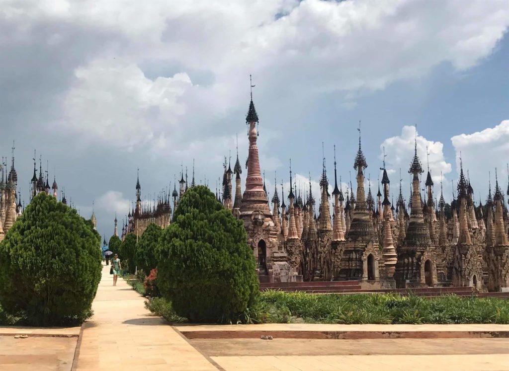 kakku el bosque de estupas de Myanmar