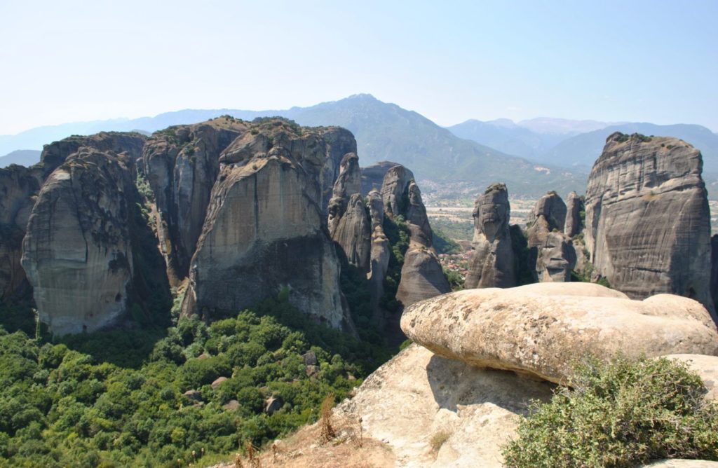 Meteora desde el mirador del Monasterio Roussanou 