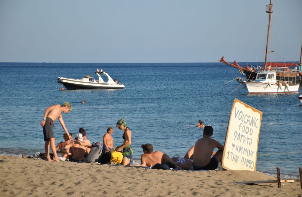 Relax en Paleochori Isla de Milos