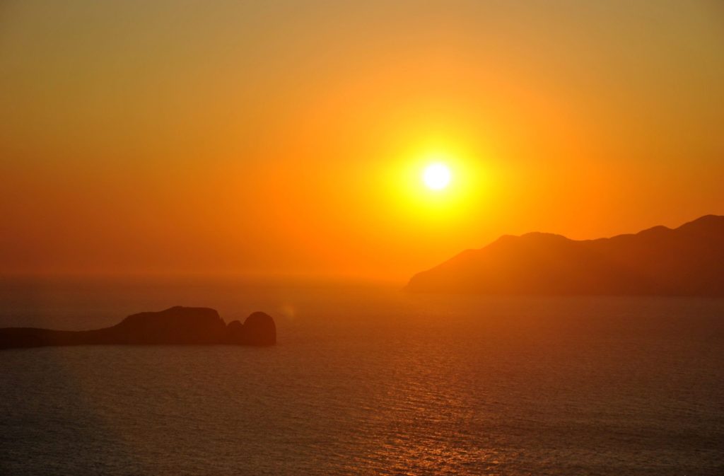 La mejor puesta de sol de Milos