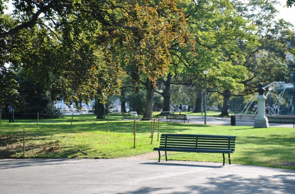 Jardín inglés de Ginebra