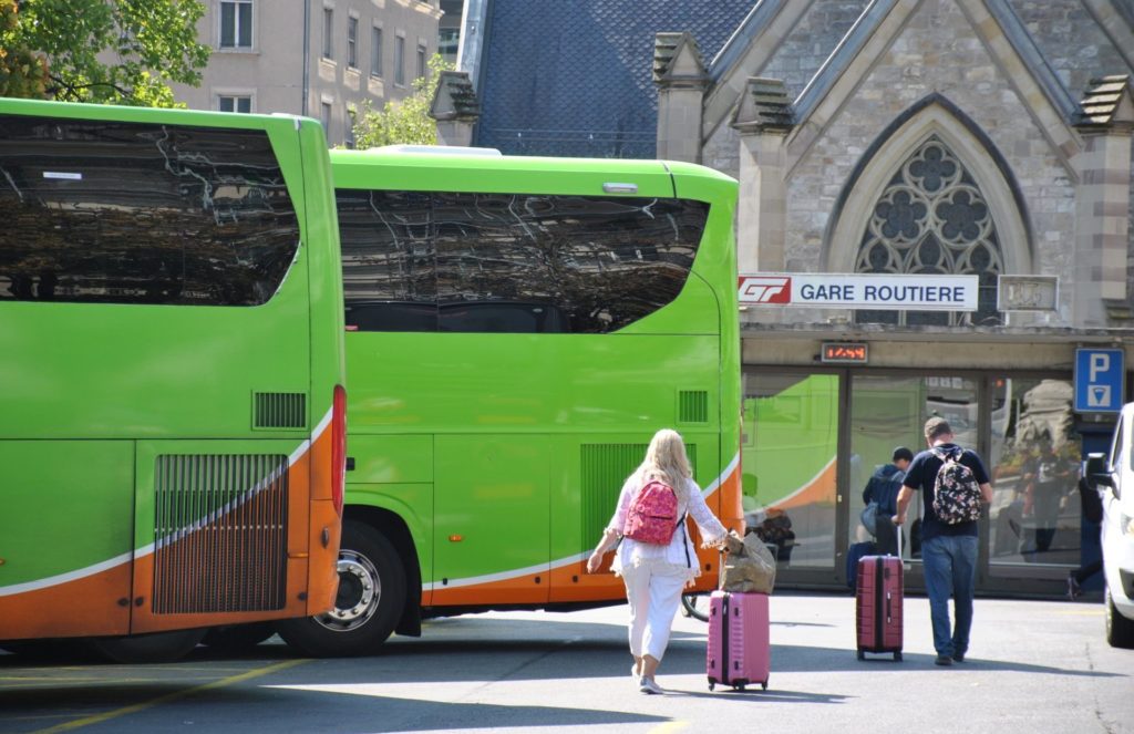 Estación de autobuses de Ginebra