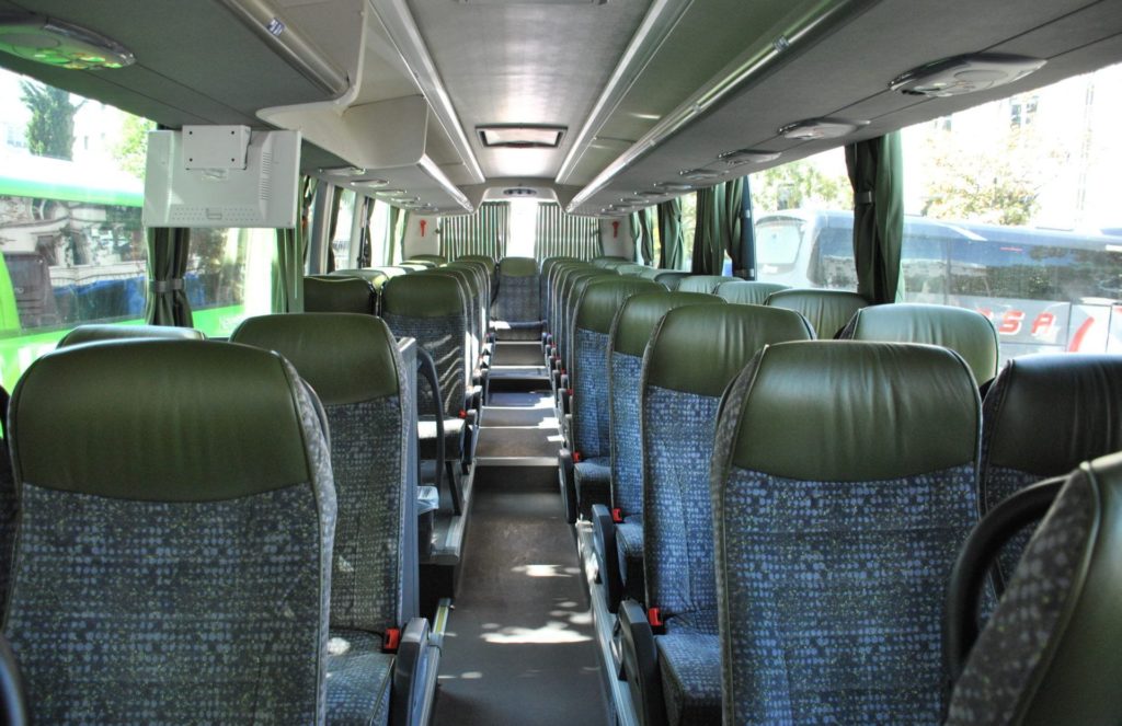 Interior autobús Flixbus
