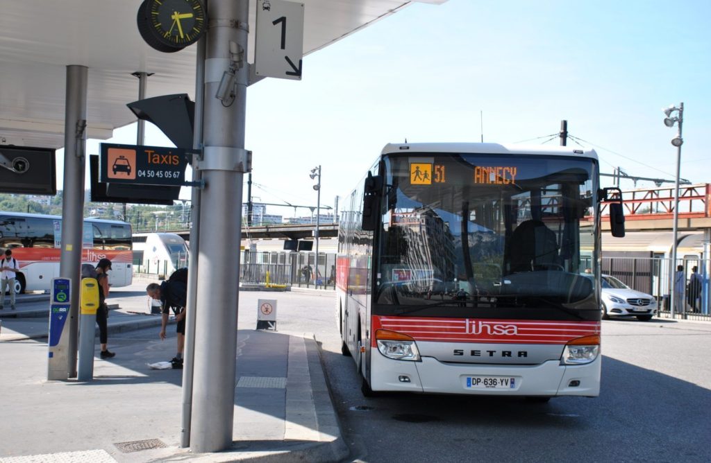 Estación de autobuses de Annecy